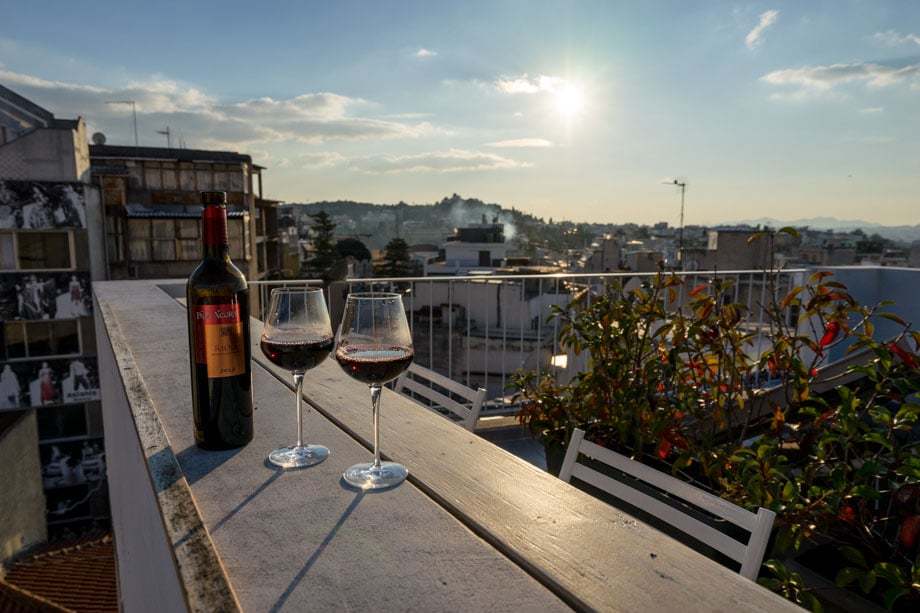 Rooftop Terrace Best Accommodation In Athens Live In Athens Short Stay Apartments