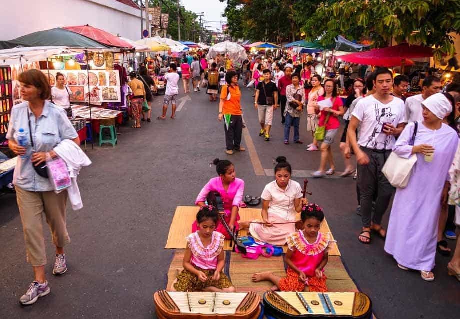 Sunday Walking Street Market 10 Things To Do In Chiang Mai