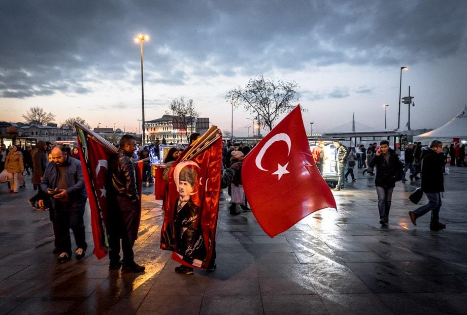 Turkish Flags Istanbul