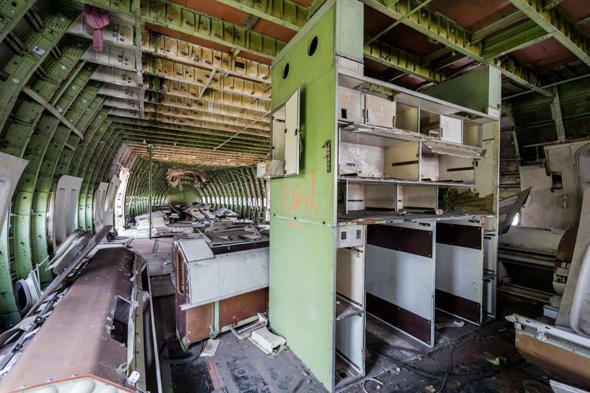 Kitchen Interior Bangkok's Airplane Graveyard