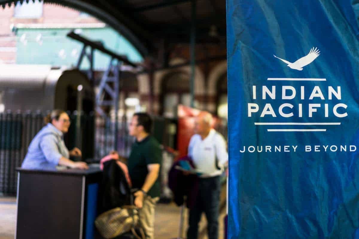 Ip Banner Central Station Indian Pacific Rail Journey #Journeybeyond