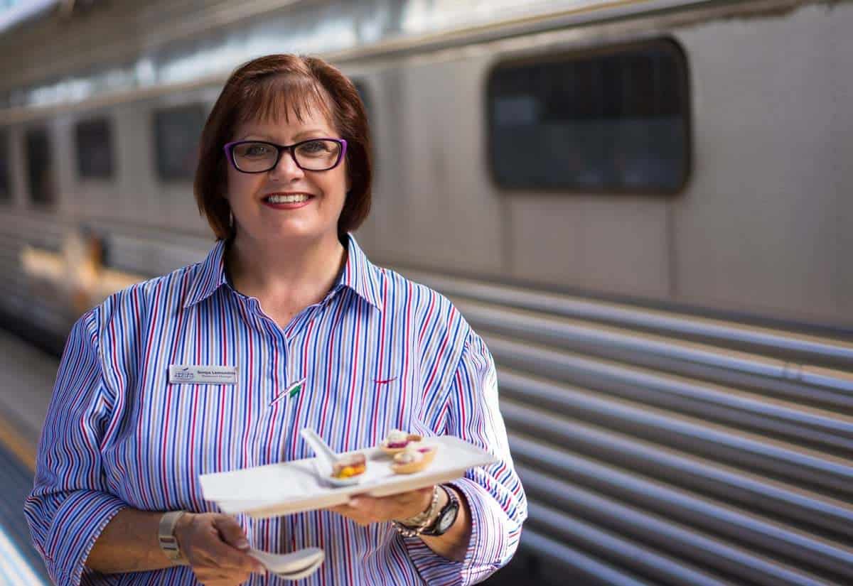 Sonya Canapes Indian Pacific Rail Journey #Journeybeyond