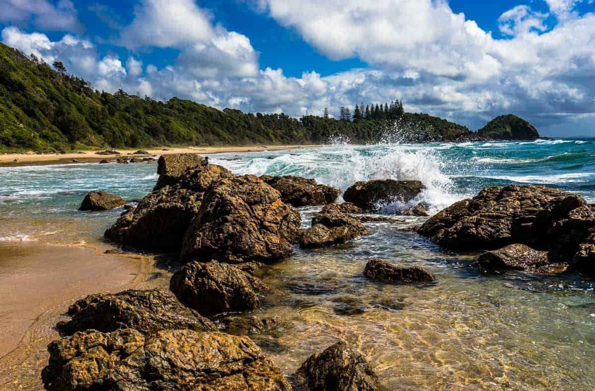 Breaking Waves Port Macquarie New South Wales Road Trip