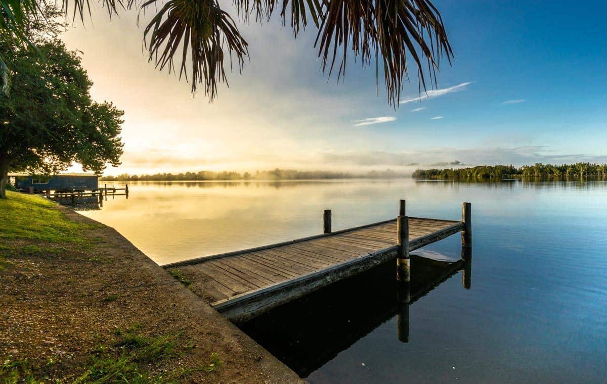 Dock Sunset New South Wales Road Trip