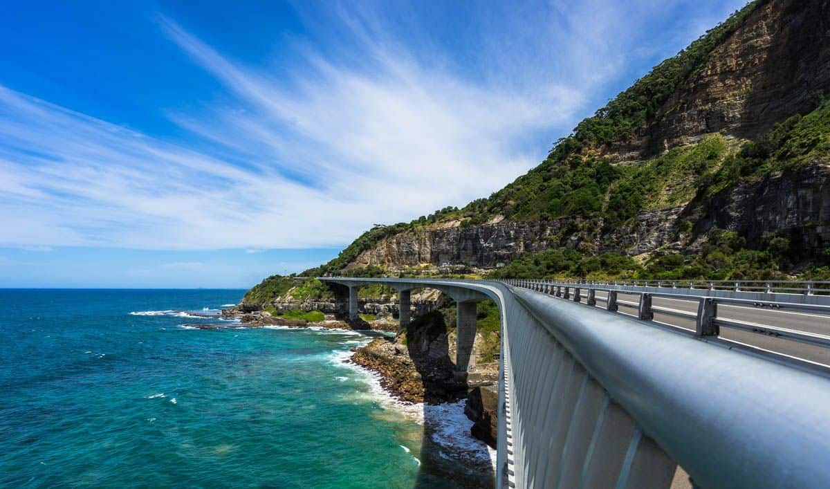 Sea Cliff Bridge New South Wales Road Trip