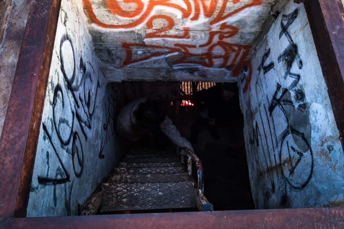 Staircase Buzludzha Monument Bulgarian Communist Party Headquarters Ufo