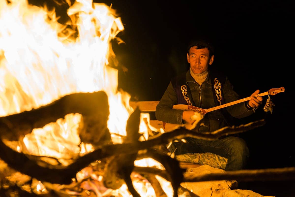 Fire Concert Uzbekistan Photography