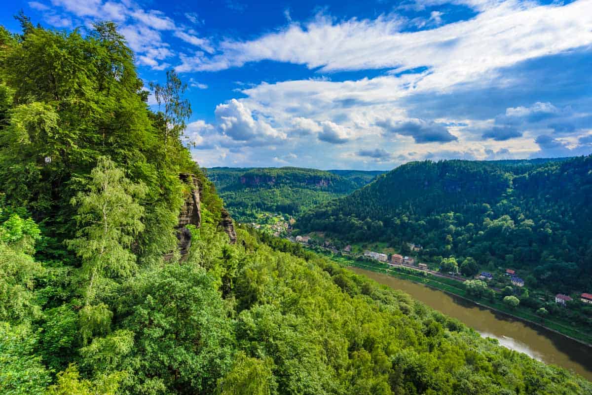 Views Hiking Bohemian Switzerland National Park