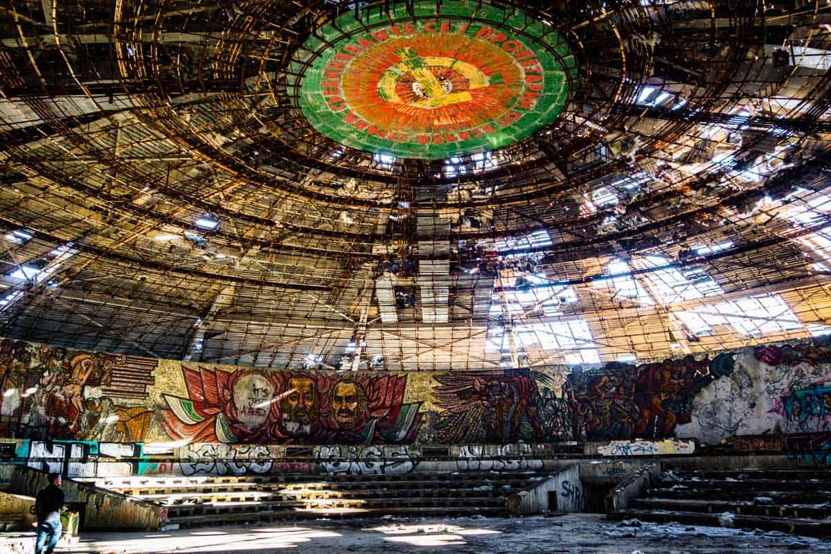 Buzludzha Monument Bulgarian Communist Party Headquarters Ufo