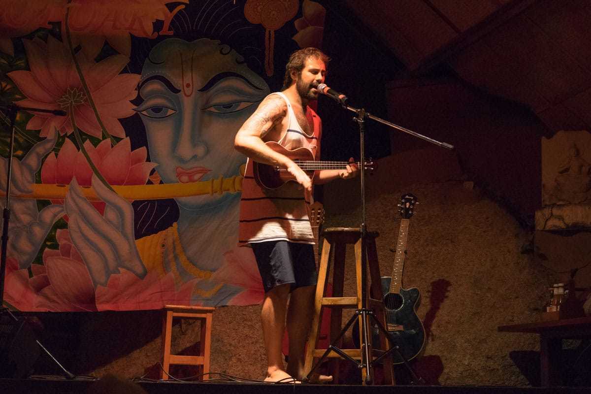 Jarryd Salem Open Mic Night The Sanctuary Koh Phangan Yoga Retreat