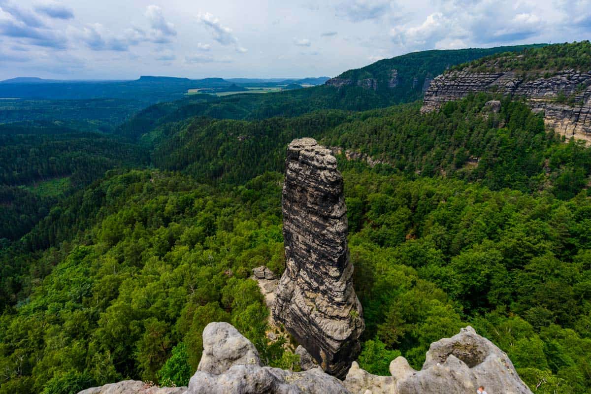 Pinnacle Hiking Bohemian Switzerland National Park