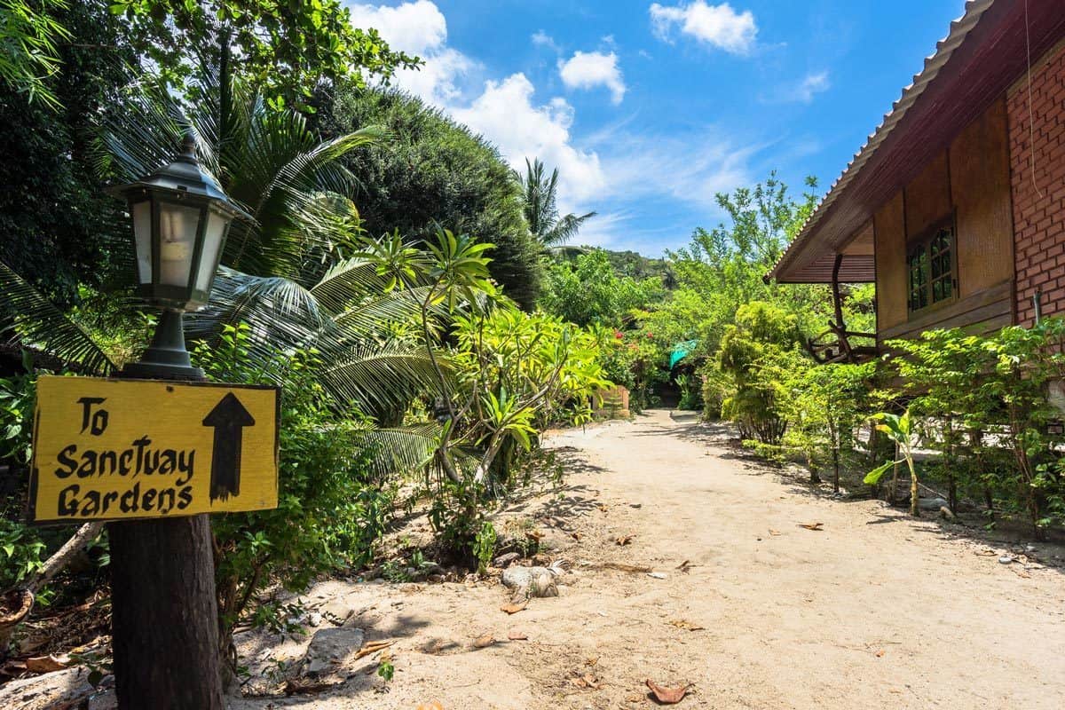 Garden The Sanctuary Koh Phangan Yoga Retreat