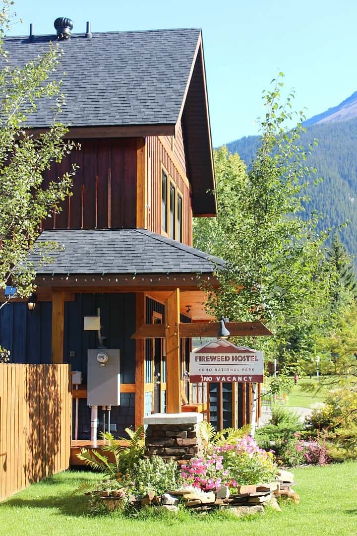 Fireweed Hostel Field Yoho National Park