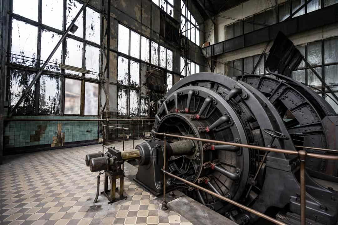 Elevator Engine History Of Mining In Ostrava