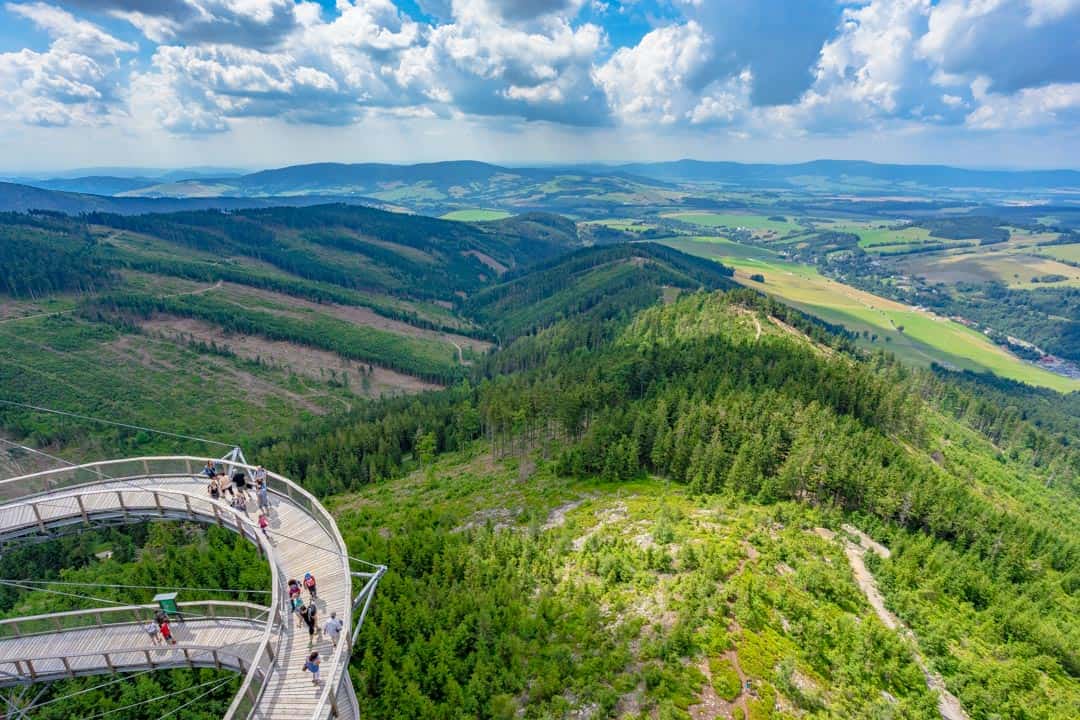 Czech Republic Sky Walk Things To Do In Jeseniky Mountains