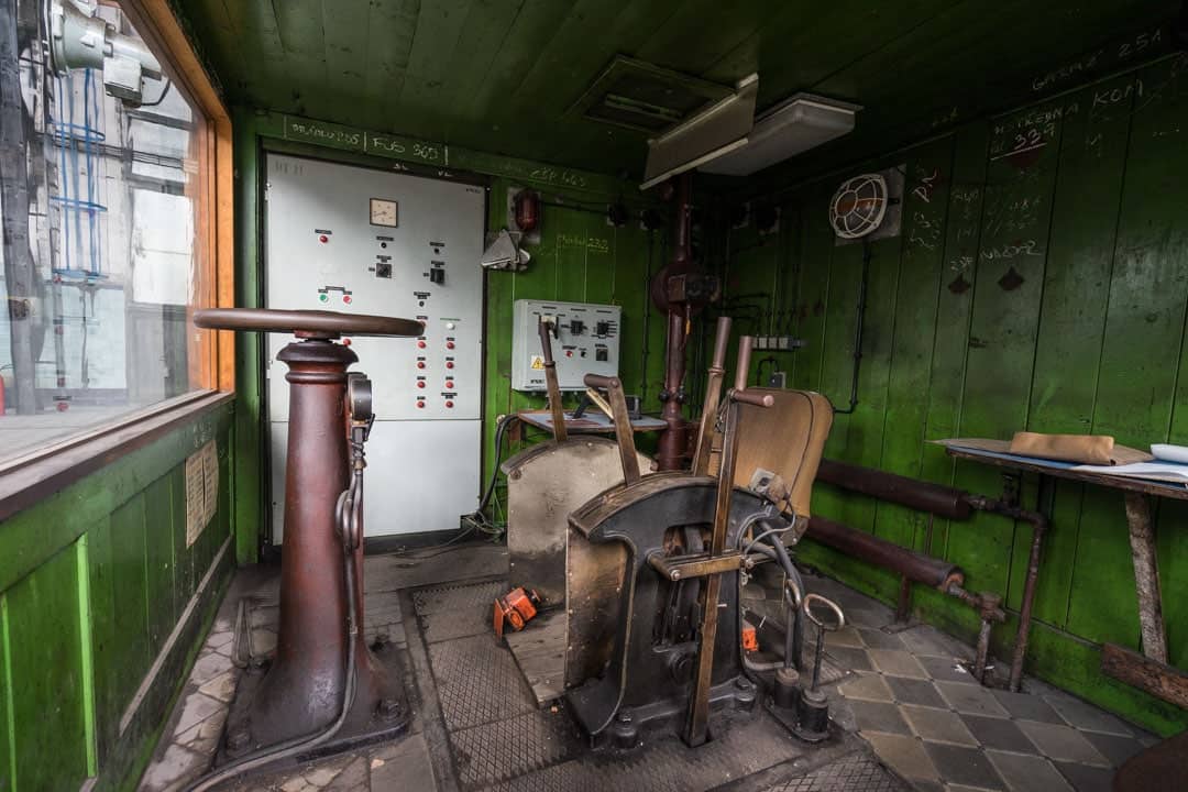 Control Room History Of Mining In Ostrava