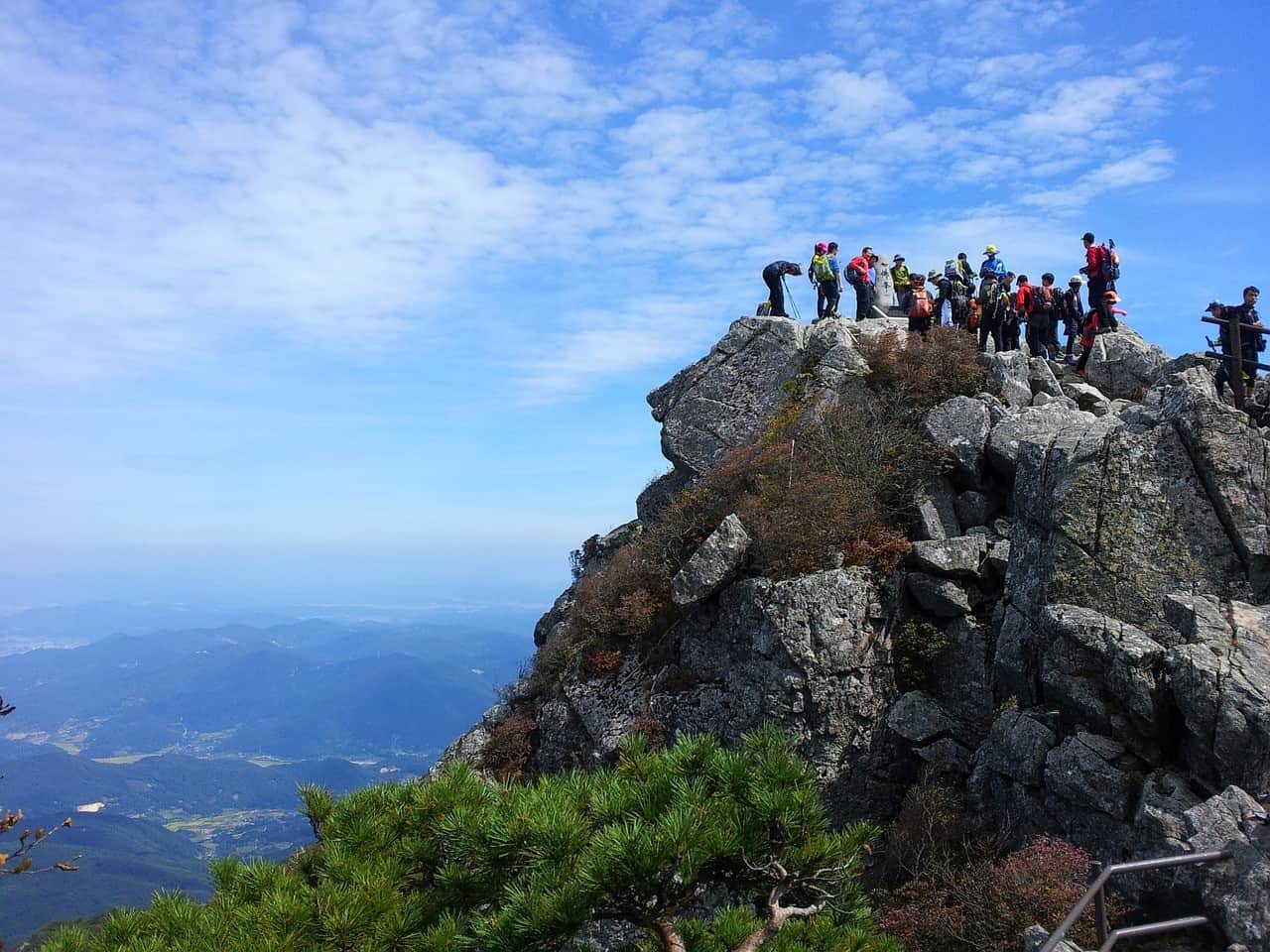 Hiking In South Korea Mountain