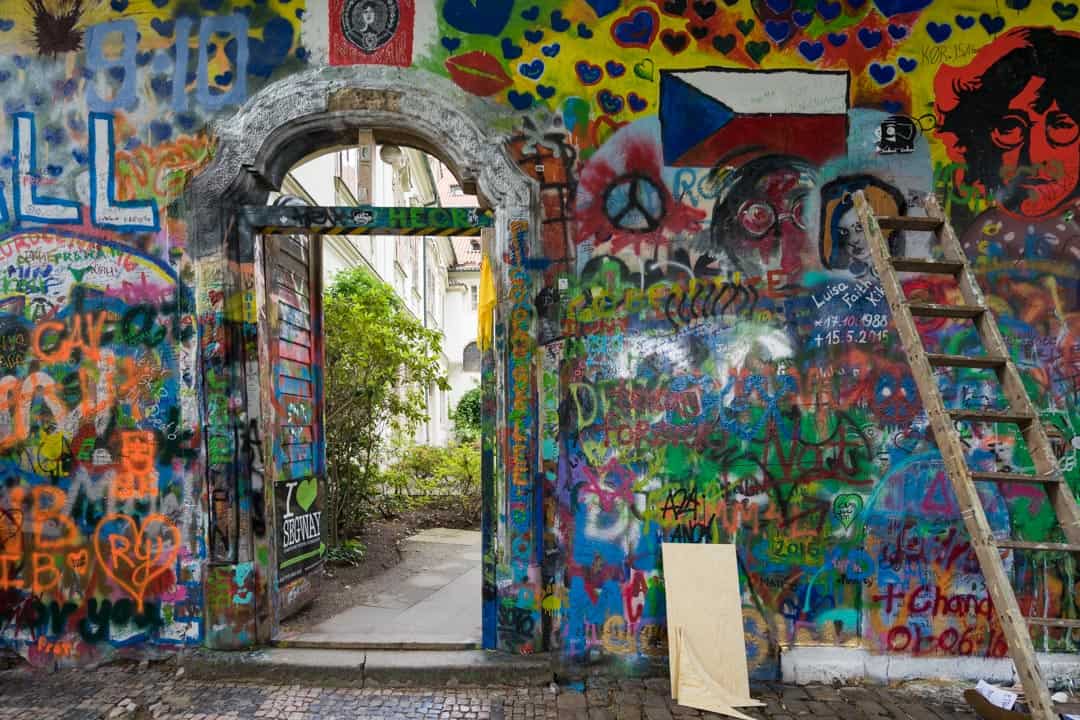 John Lennon Wall Things To Do In Prague