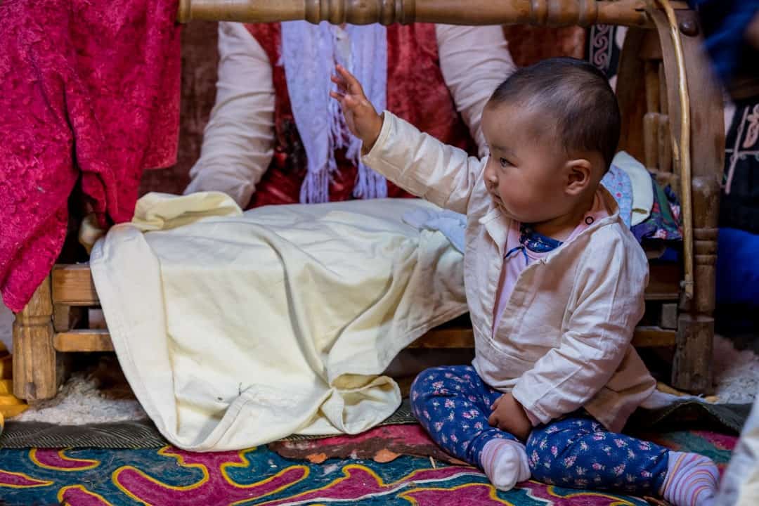 Baby People Of World Nomad Games Kyrgyzstan