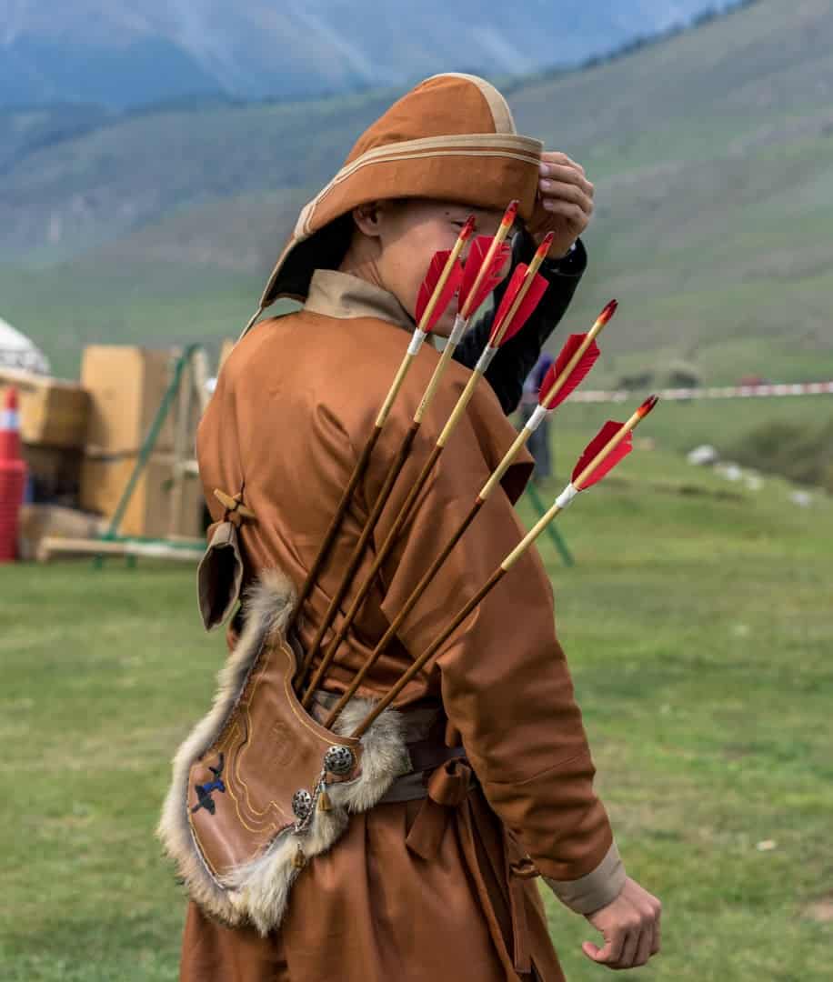 Mongol Archer People Of World Nomad Games Kyrgyzstan