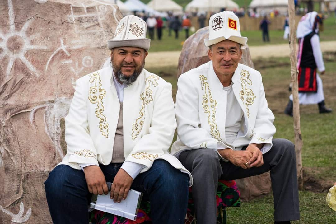 Men Waiting People Of World Nomad Games Kyrgyzstan