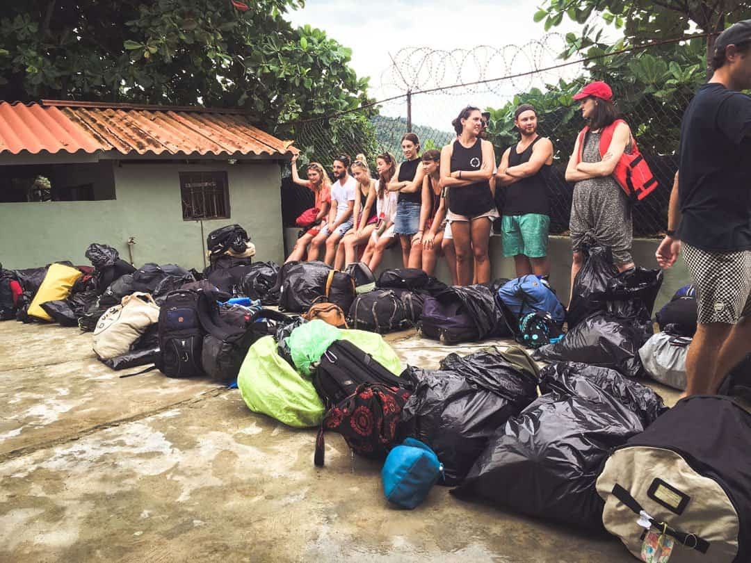 Bags San Blas Islands Speedboat