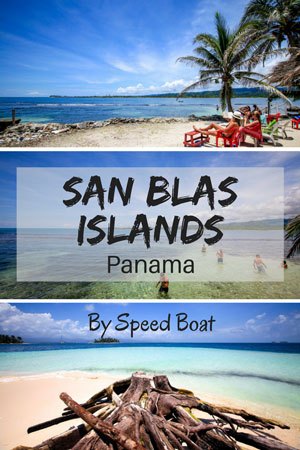 Travelling From Panama To Colombia Through The San Blas Islands By Speedboat.