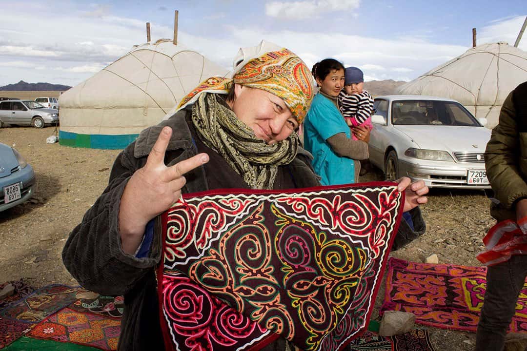 Tapestry Mongolian Golden Eagle Festival