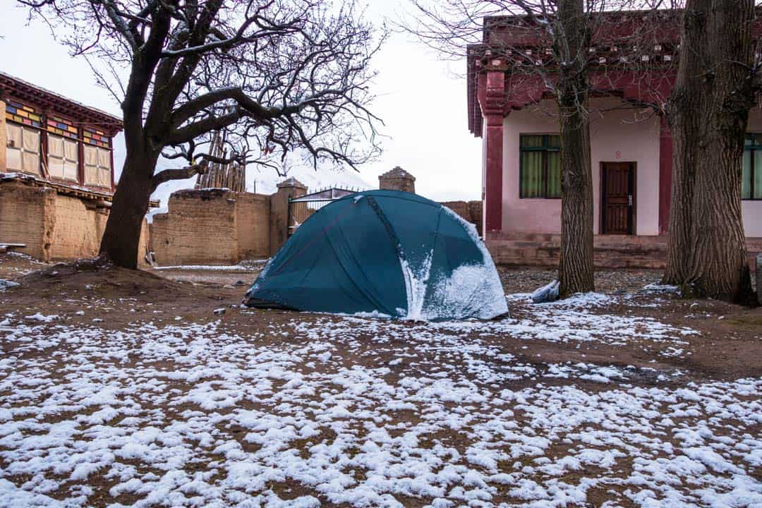 Tent I Shat Myself In A Tibetan Monastery