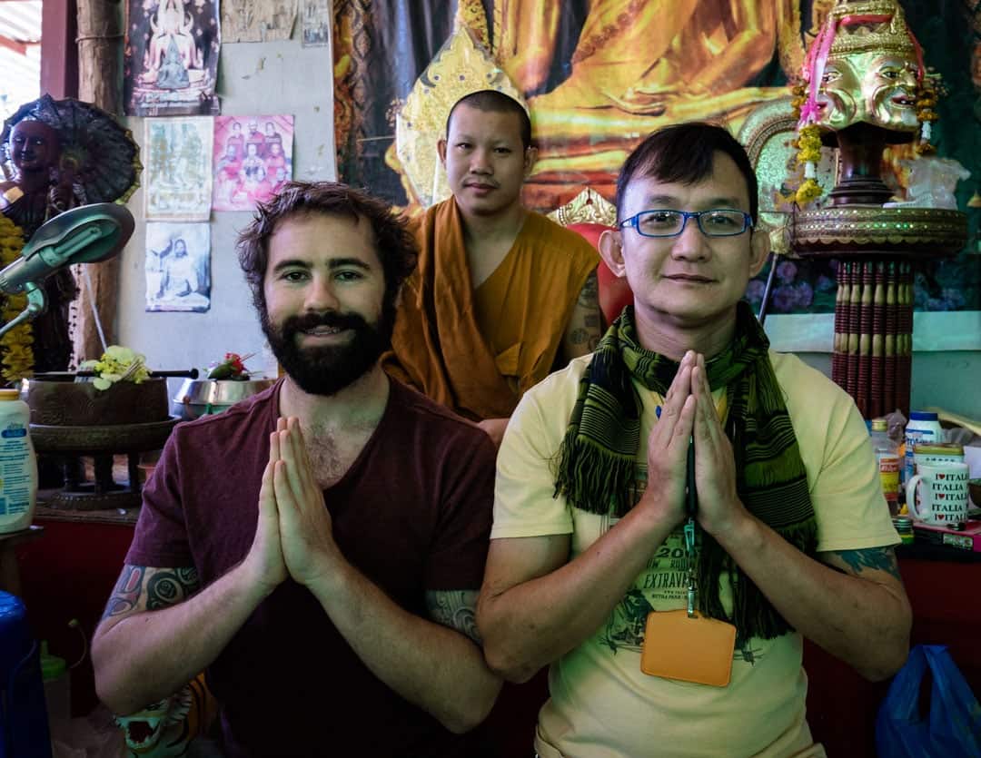 Group Sak Yant In Chiang Mai