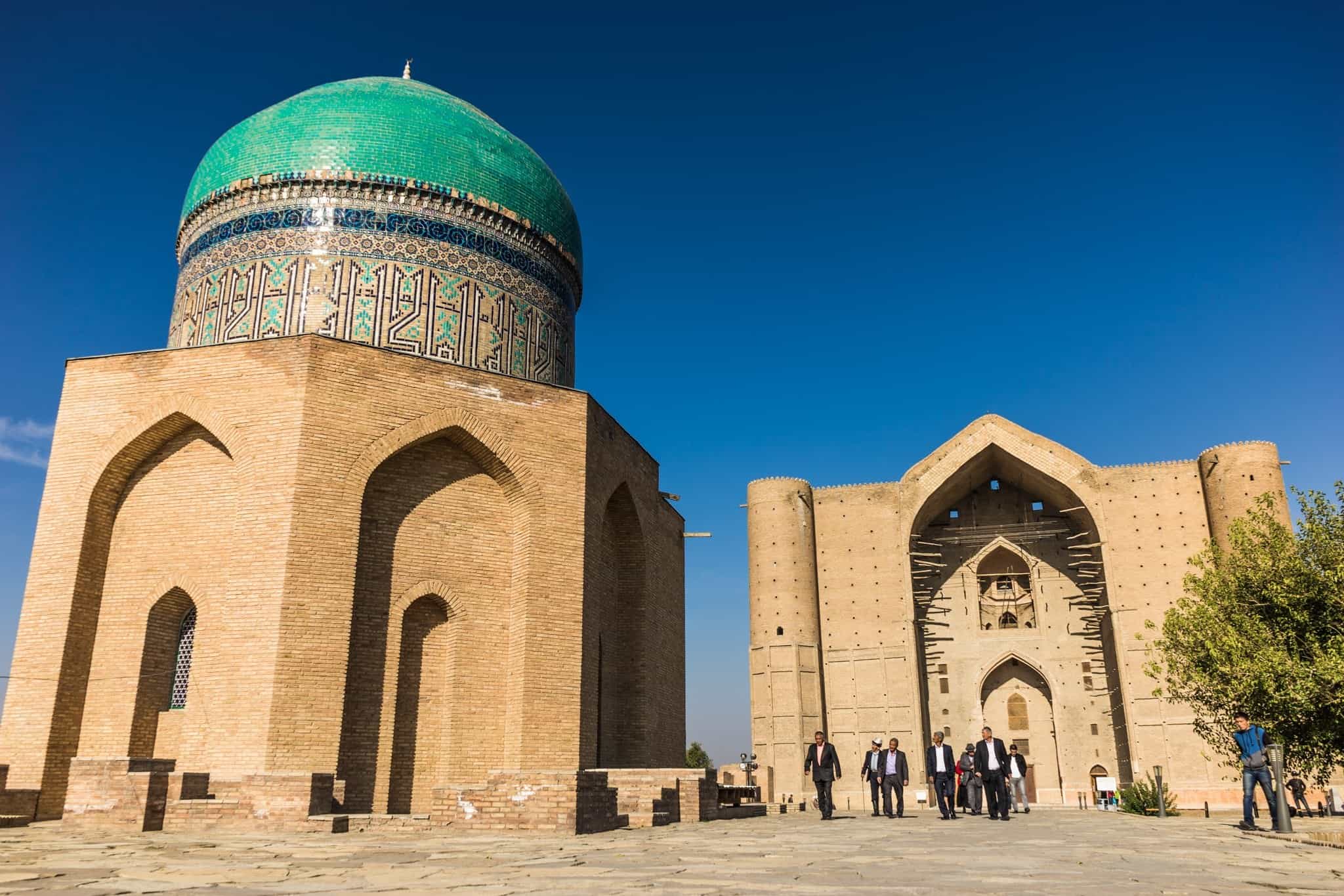 The Mausoleum Of Khawaja Ahmed Yasawi