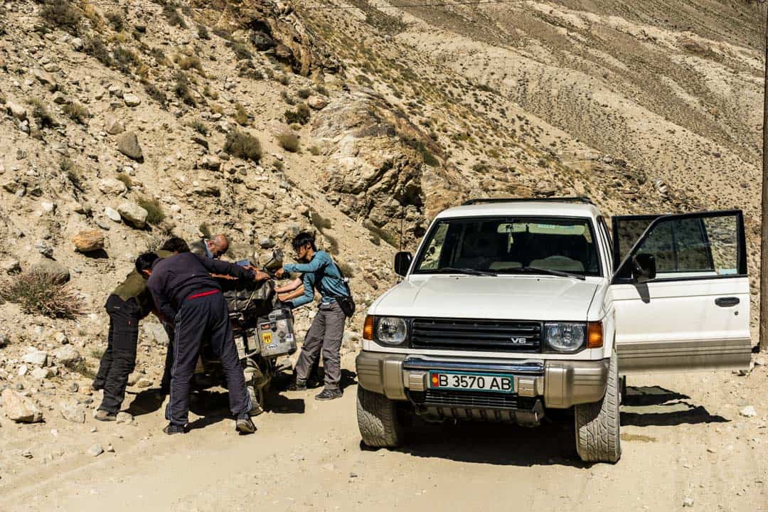 Motorbike Pamir Highway Adventure