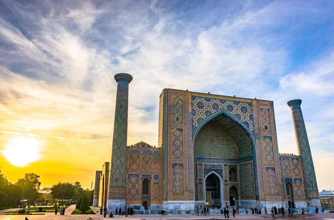 Samarkand Sunset Silk Road Photo Journey