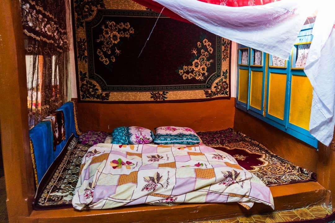 Bed Yamchun Pamir Highway Adventure