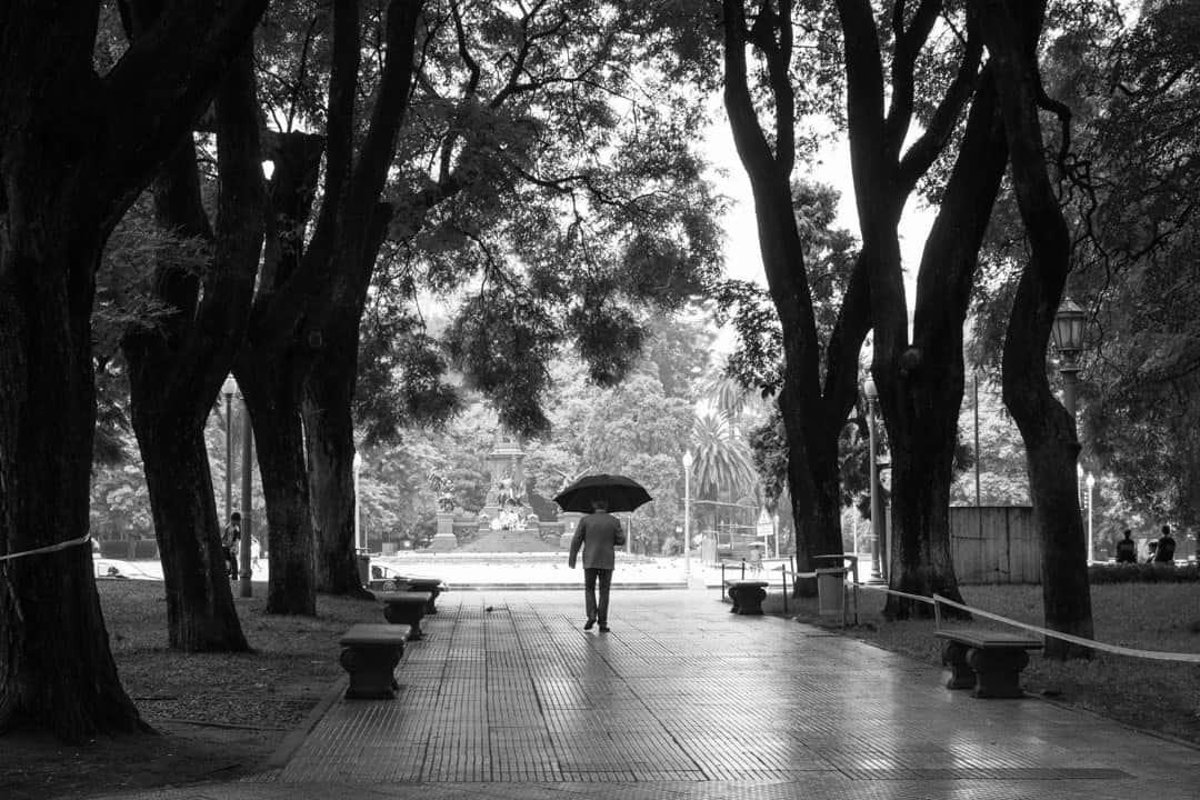 Man Walking 3 Days In Buenos Aires