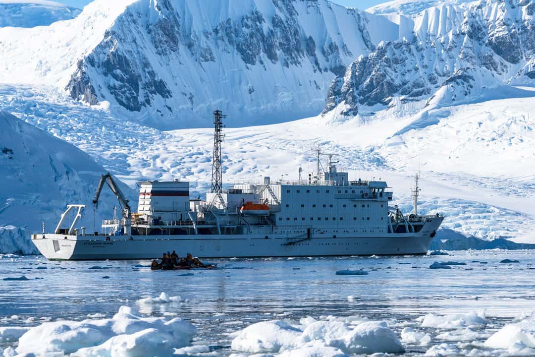 Akademik Ioffe Crossing The Drake Passage From Ushuaia To Antarctica