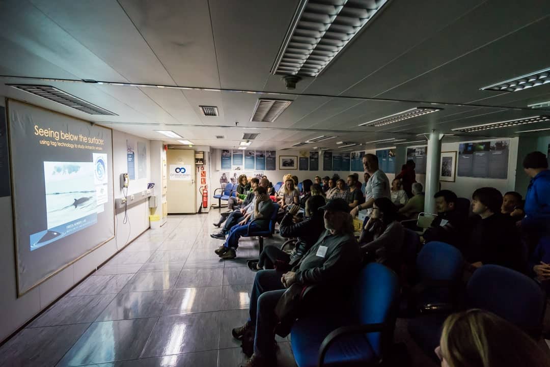 Akademik Ioffe Presentation Room Crossing The Drake Passage From Ushuaia To Antarctica