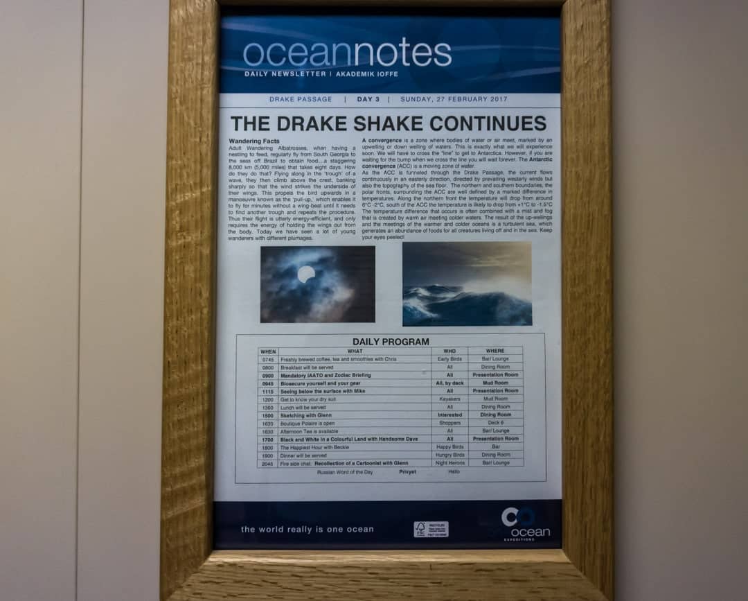 Drake Shake Crossing The Drake Passage From Ushuaia To Antarctica