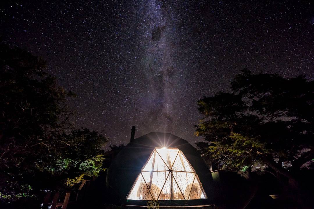 Ecocamp Patagonia Torres Del Paine Milky Way