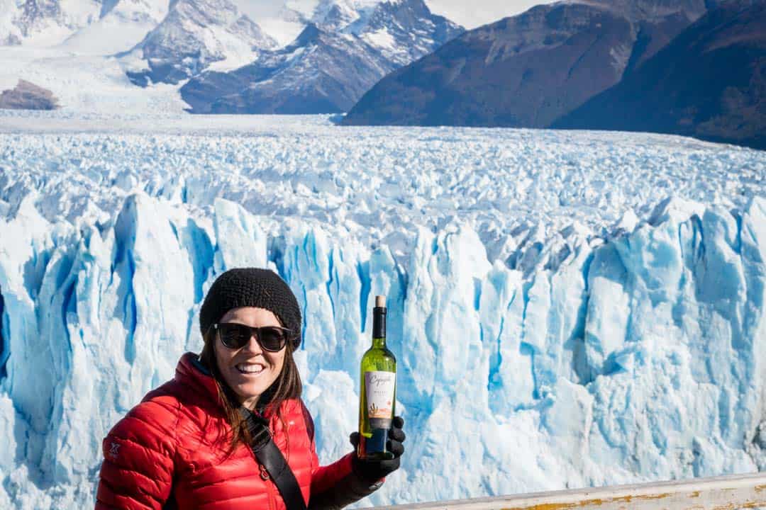 Wine Perito Moreno Glacier El Calafate