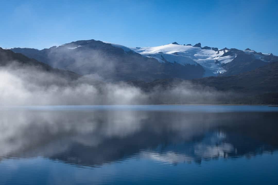 Misty Morning Chilean Fjords