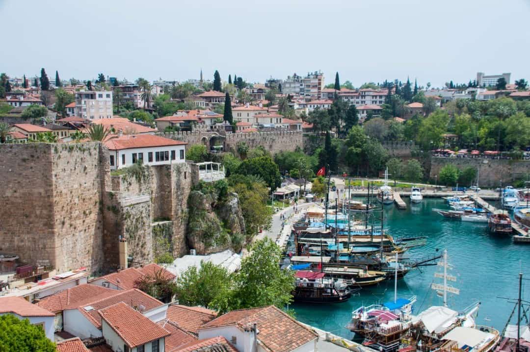 Coast In Antalya, Turkey