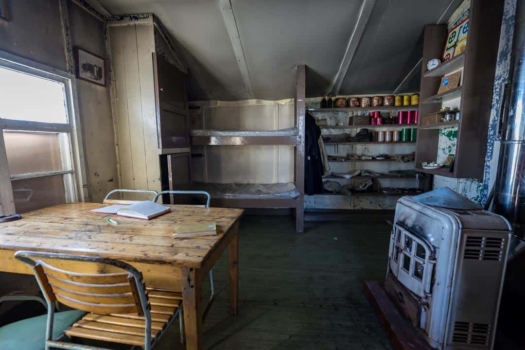 Main Room Wordie House Antarctica