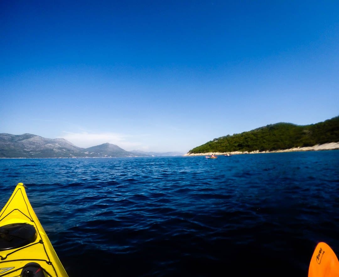 View From The Kayak - Kayaking In Dubrovnik