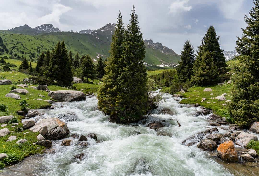 River Keskenkija Loop Jyrgalan Trek