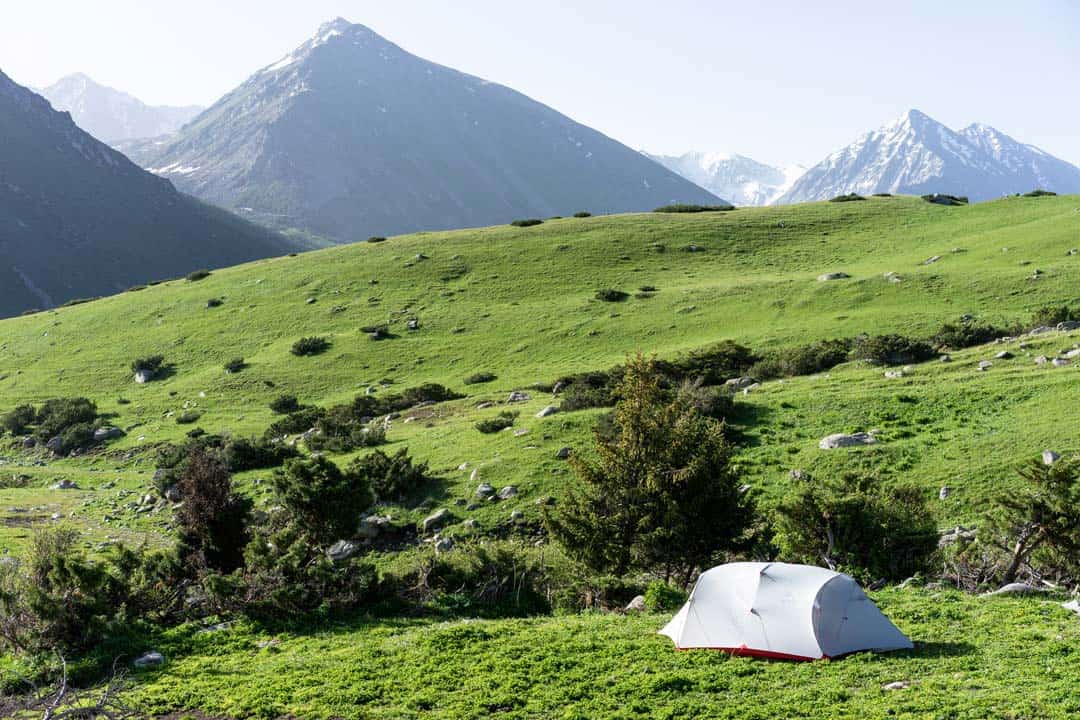 Camping Keskenkija Loop Jyrgalan Trek