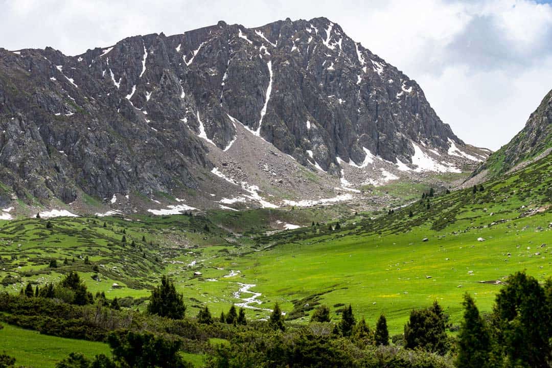 First Day Views Keskenkija Loop Jyrgalan Trek