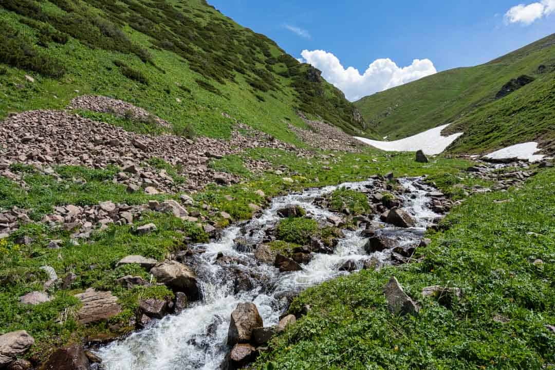 Small River Keskenkija Loop Jyrgalan Trek