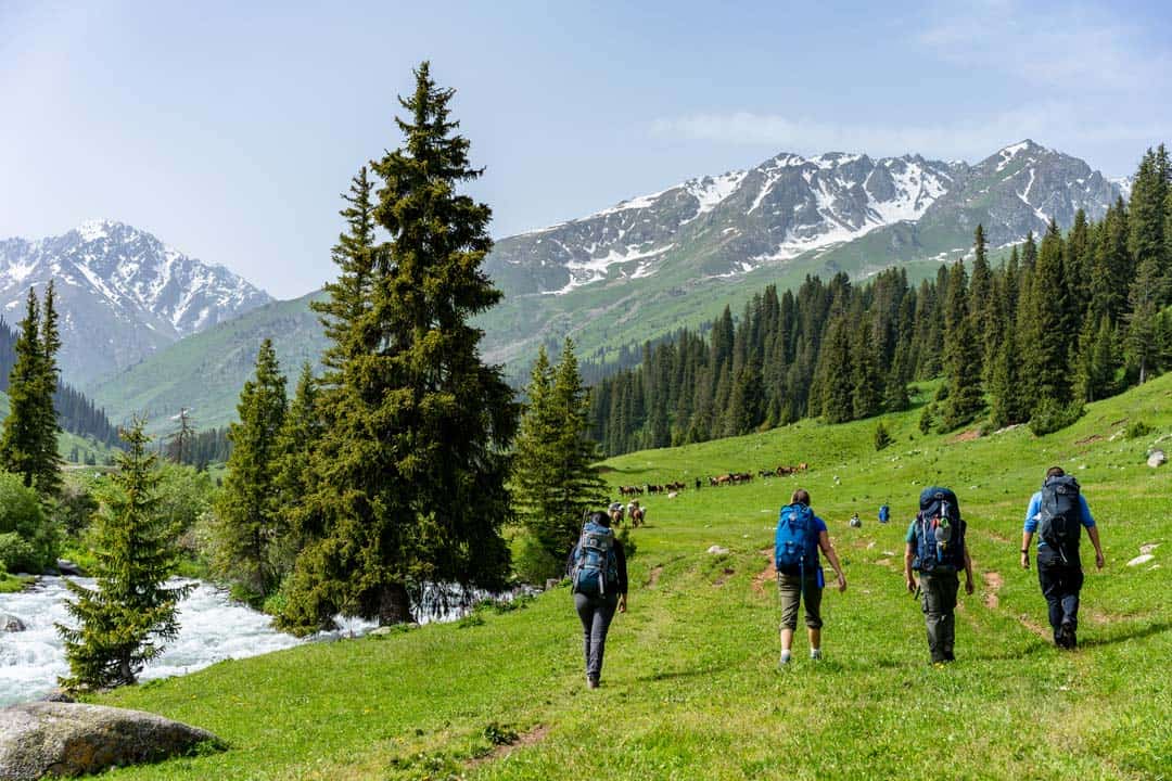 Group Keskenkija Loop Jyrgalan Trek