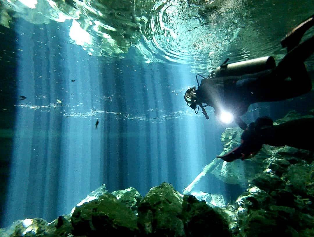 Spotlight Diver - Cenote Diving In Mexico